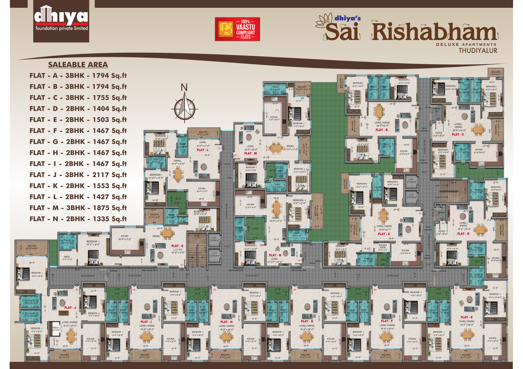 DHIYA'S SAI RISHABHAM